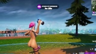 fortnite gameplay (britestorm bomber nude)