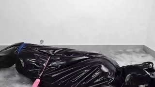 NANA Orgasmic in a sultry shiny leather package