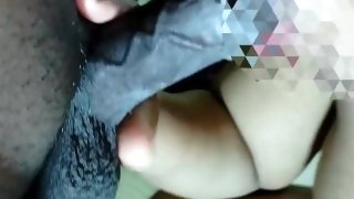 Blowjob with chocolate cock