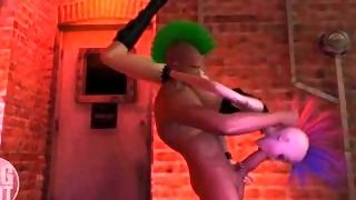 Wild Punk Girl Gets Her Throat Fucked In Multiple Ways By A Stranger's Big Dick! 3D ANIMATION!