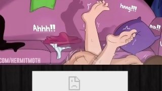 Movie Night with adult Vicky (The Fairly Oddparents Hentai )
