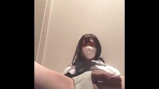 コスプレRira 気持ち良すぎてメスイキ。。男の娘オナニー動画