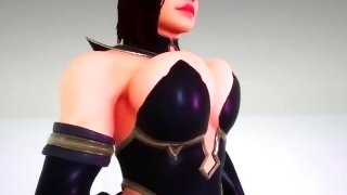 shaking boobs in super slow motion