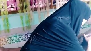 Arabic Slut In Hijab Sucks A Black Dude In Her Neighborhood
