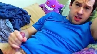 😈🍆💦Virgin Strokes Morning Cock, 😋While Moaning! Dirty Talk? xD
