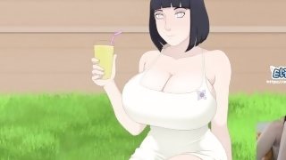 FRESH SUMMER 2. Hinata x Sasuke BIG boobs Hentai