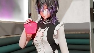 Ren's Special Gift (3D Anime Breast Expansion Animation)