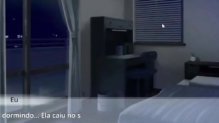 Living together with Fox Demon - Fodendo a kitsune durante a noite na cama hentai game