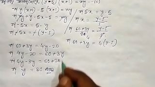 Equations with two variables Math Slove by Bikash Edu Care Episode 14