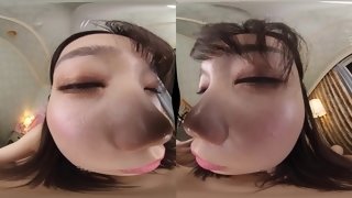 Asian naughty harlot VR video