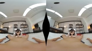 Nipponese naughty slut horny VR video