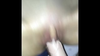 Sexy Milf gets DP and Ass Fuck after Squirting,Cum in Ass