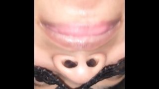 Bulge upsidedown throat and sniffing cum 06/20/2024