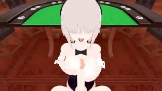 Yanagi Uzaki and I have intense sex in the casino. - Uzaki-chan Wants to Hang Out! POV Hentai