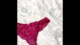 Cum on panties