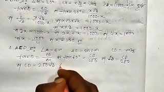 Heights & Distances Trigonometric Math Slove By Bikash Edu Care Episode 15