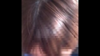 【ショートヘアエロい】出勤前にたっぷり口の中に精子出した