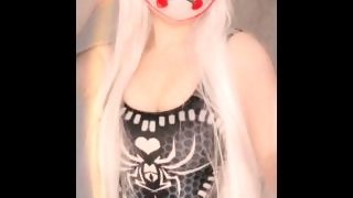 Tiktok Challenge Masked Girl