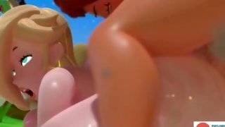 Futanari Daisy Hard Anal Fucked Futa Peach On Picnic And Hot Creampie  Futa Mario Hentai 4k 60fps