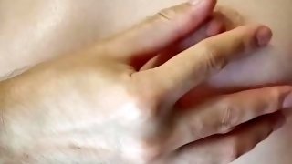 A selection of juicy massages along with a handjob // Excited nipples // Small penis - big breasts