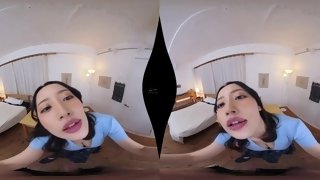 Japanese gorgeous teen VR hot clip