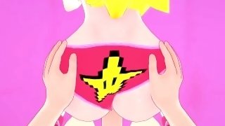 Princess Peach Having sex in love hotel  Mario Bros  Hentai uncensored pov and normal