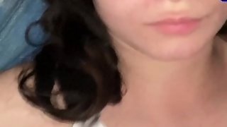 POV Woke up my stepsister with my dick