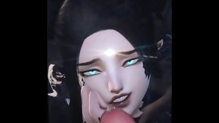 Final Fantasy XIV Cumtribute Au Ra love facial SoP Cronwlin2