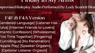 F4F Audio Roleplay - A Romantic Confession From Your Internet Friend - Friends to Lovers Improv