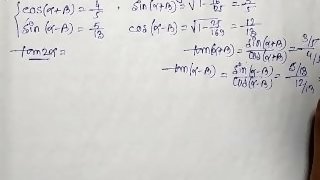 Find The value Ratios of multiple angles Math part 16