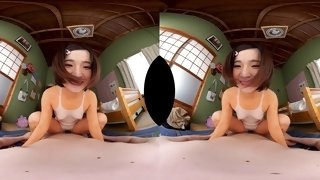 Asian horny harlot crazy VR video