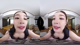 Cute asian slut breathtaking VR porn scene