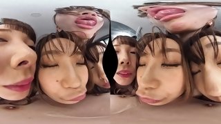 Asian horny sluts VR porn