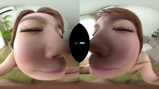 Nipponese nasty hussy VR porn