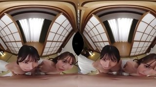 Asian naughty sluts VR porn