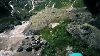 First time pegging? She Fucks Him in the mountains Exploring Pegging with prostate Orgasm