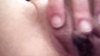 in a family reunion i secretly masturbate my freshly shaved pussy. Pussy closed