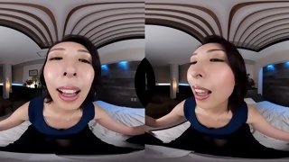 Nipponese gorgeous MILF vr memorable sex