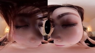 Japanese horny harlot VR video