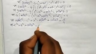 Rico Simmons Prove quadratic equation