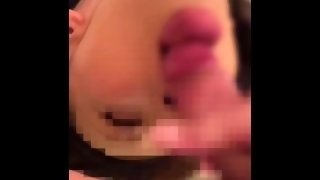 女の口オナホ使ってクボクボすんの最高ｗ / Cute japanese gets a Rough Facial