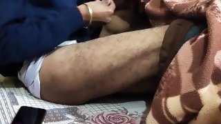 Indian stepson fucked her stepmom pussy rubbing desi chudai