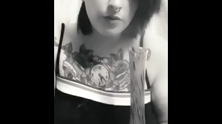 Sexy Snapchat Smoke Tease