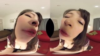 Asian horny babe Vr porn