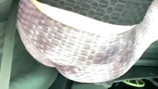 Cute White Girl Gives Her BBC Friend A Sloppy Blowjob While Riding Down A Country Road Pt.1