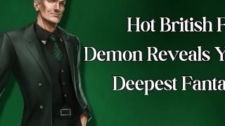 Hot British Fuck Demon Reveals Your Deepest Fantasies