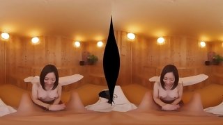 Nipponese naughty hussy memorable VR porn