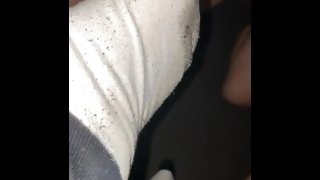 clean my dirty white socks