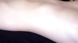 SHE WAS MOANING AT MY TOUCH AND FLOWED WITH EXCITATION // Japanese massage and masturbation