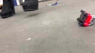Trailer/preview ! 😈 junkyard! Black boots destroy toy cars